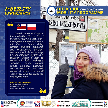 ISEP Outbound - Nurhani Farzana