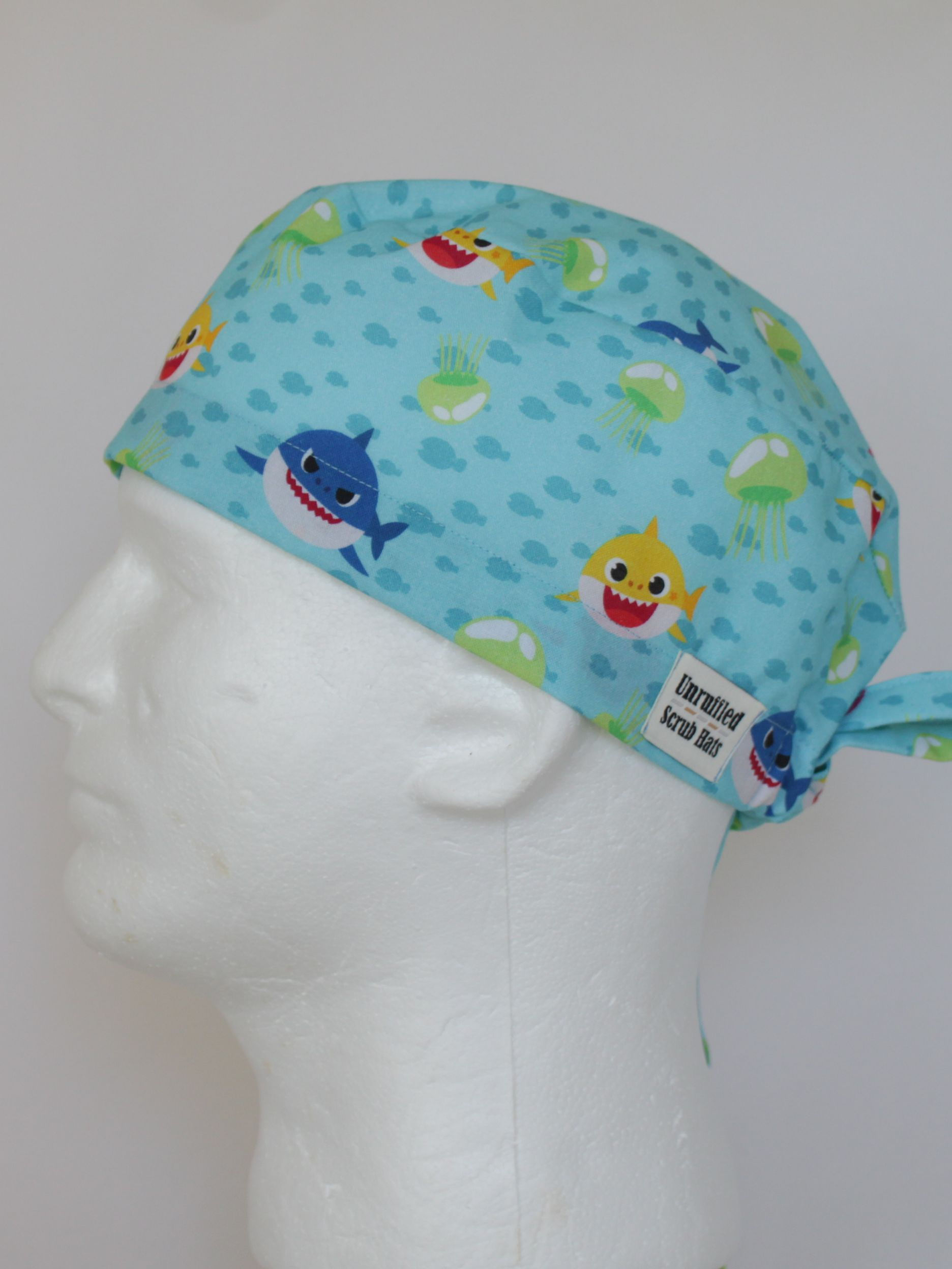 Regular Tie Back - Baby Shark Fish School