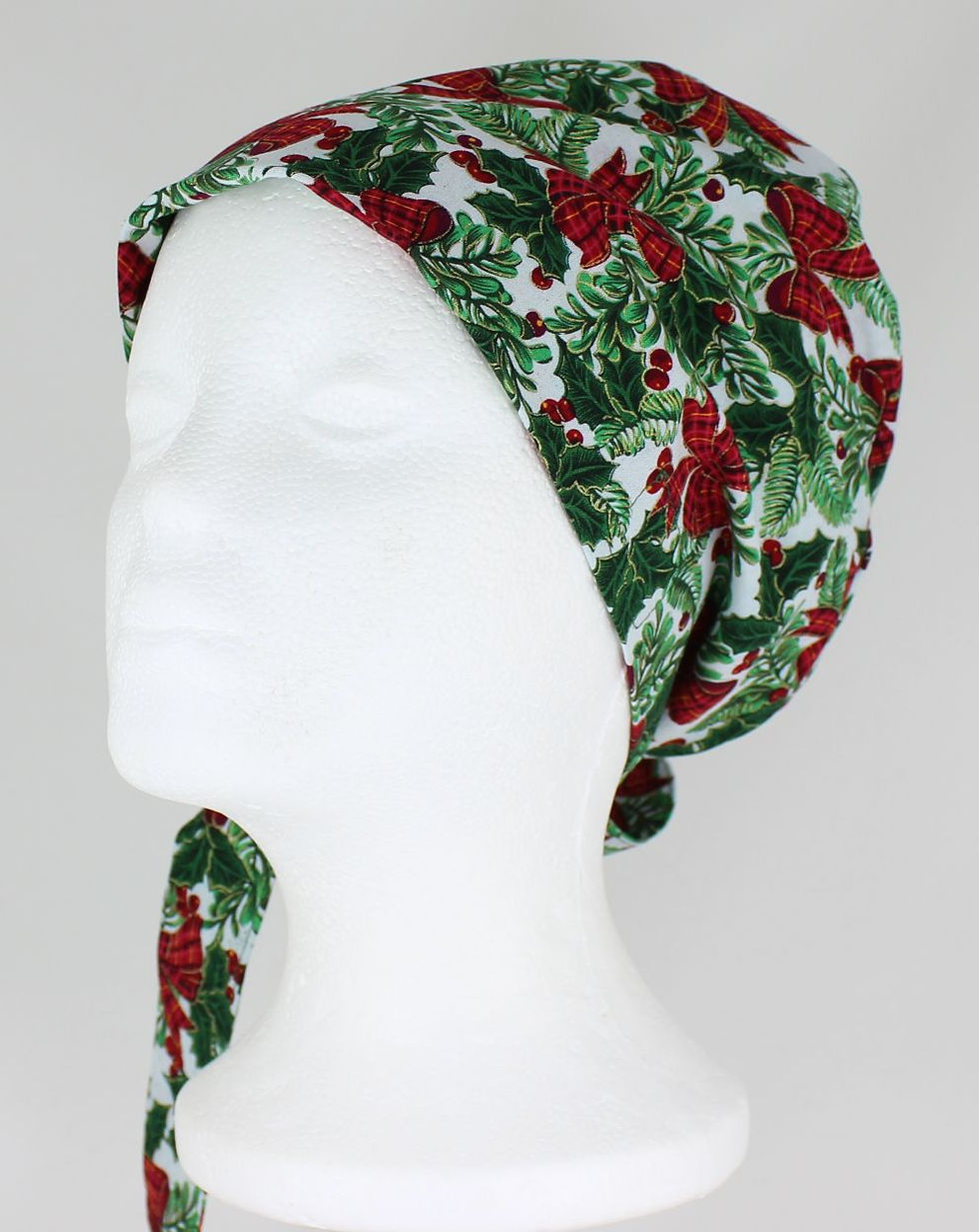 Thumbnail: Tie Back/Pixie - Christmas Wreath