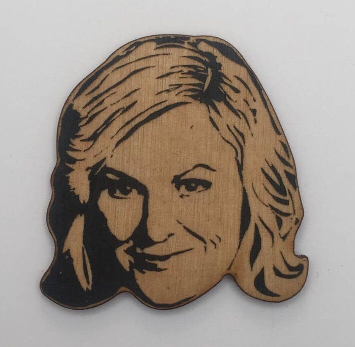 Thumbnail: Classic Television Faces Wooden Ornaments