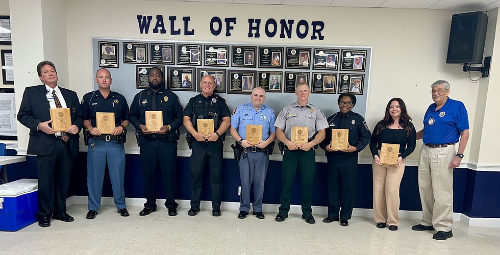 The Exchange Club of Brunswick honors Police Officer of the Year