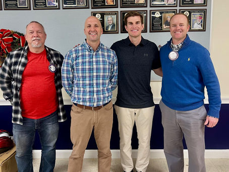 The Gathering Place speaks to the Exchange club of Brunswick