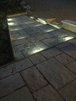 Terrasse en carrelage