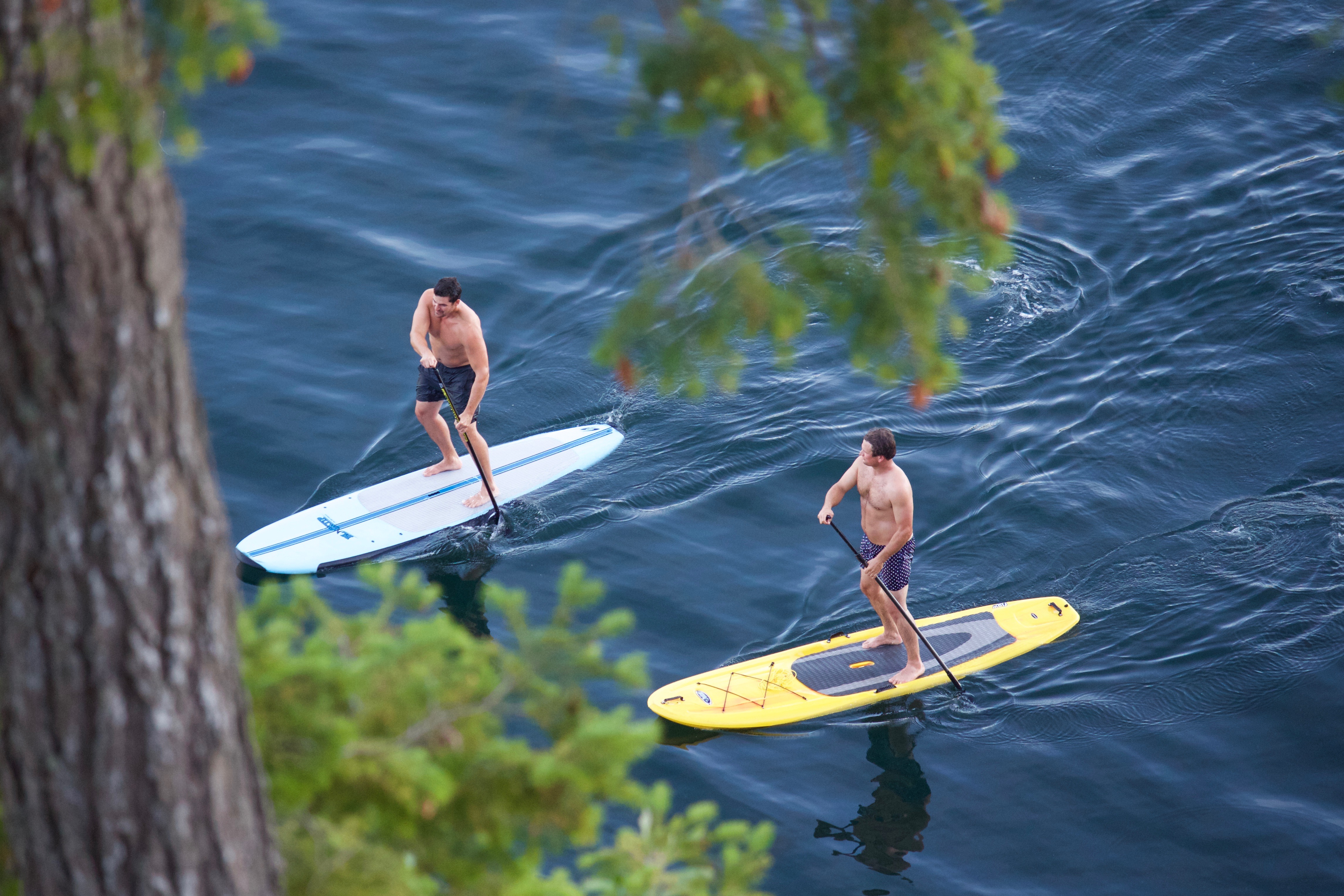 Watch The Action From The Cliffs