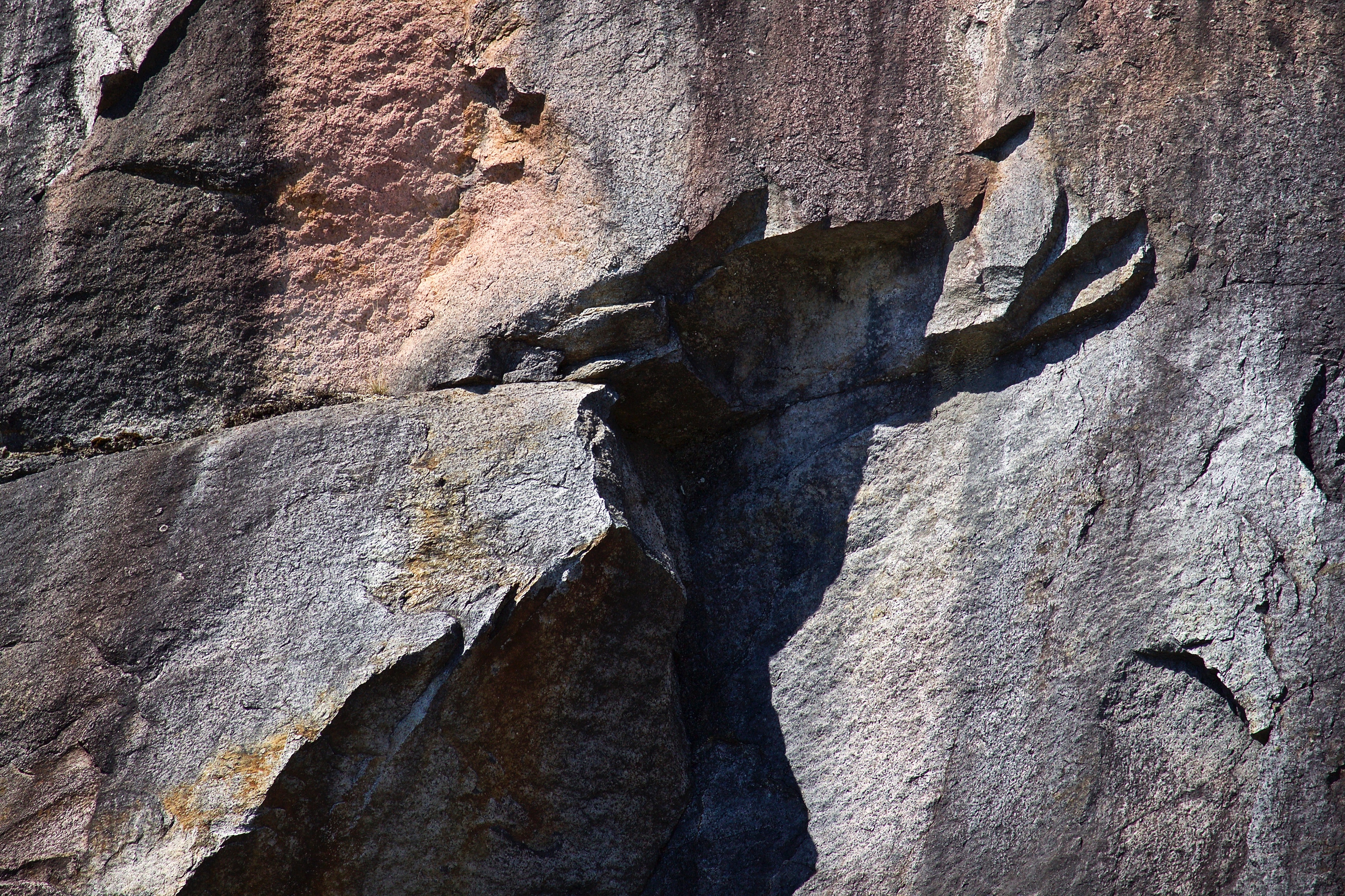 Spirit Man in the Granite