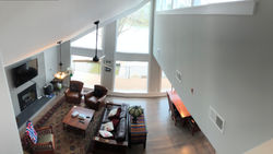 AFTER the view down from the second floor....
