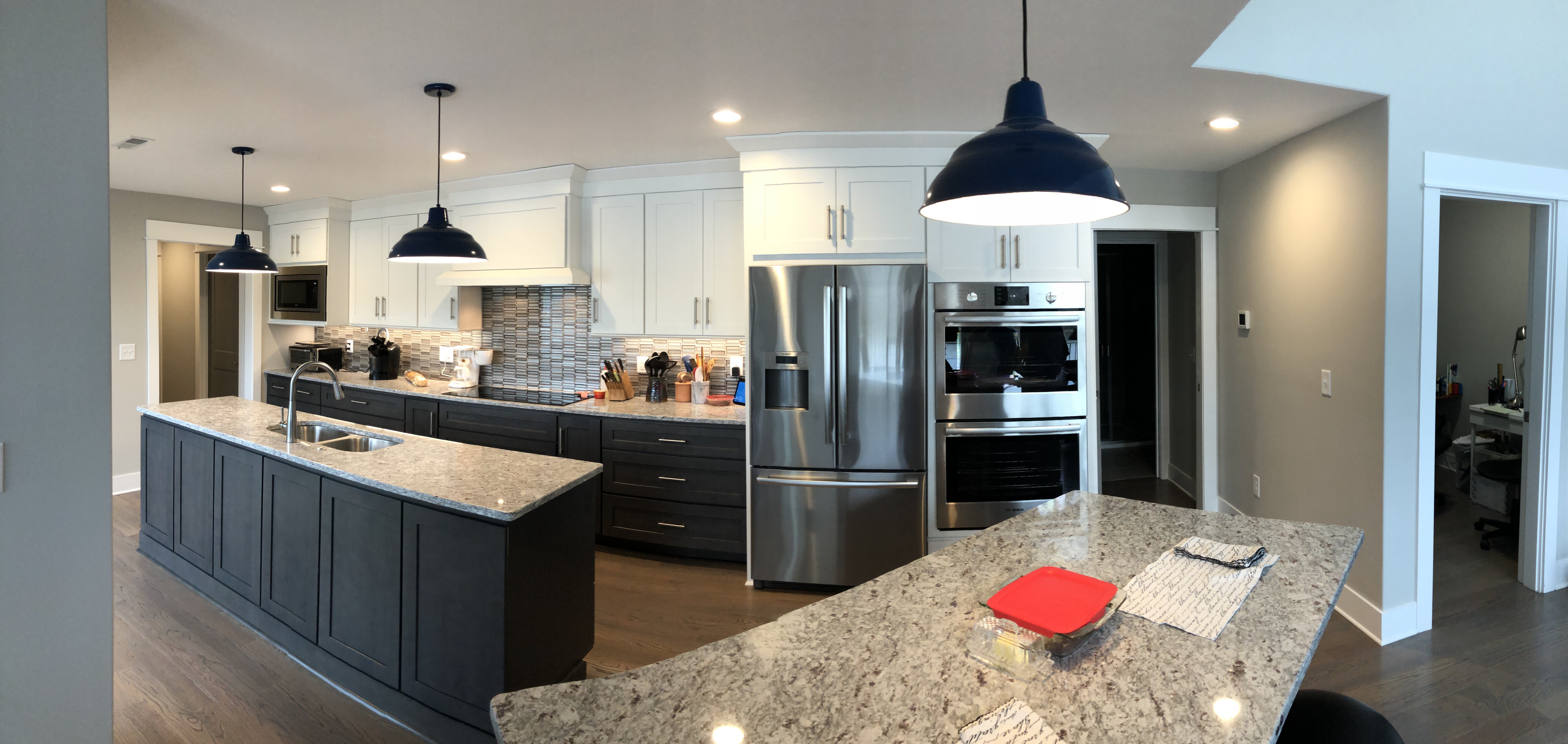 AFTER the remodeled kitchen