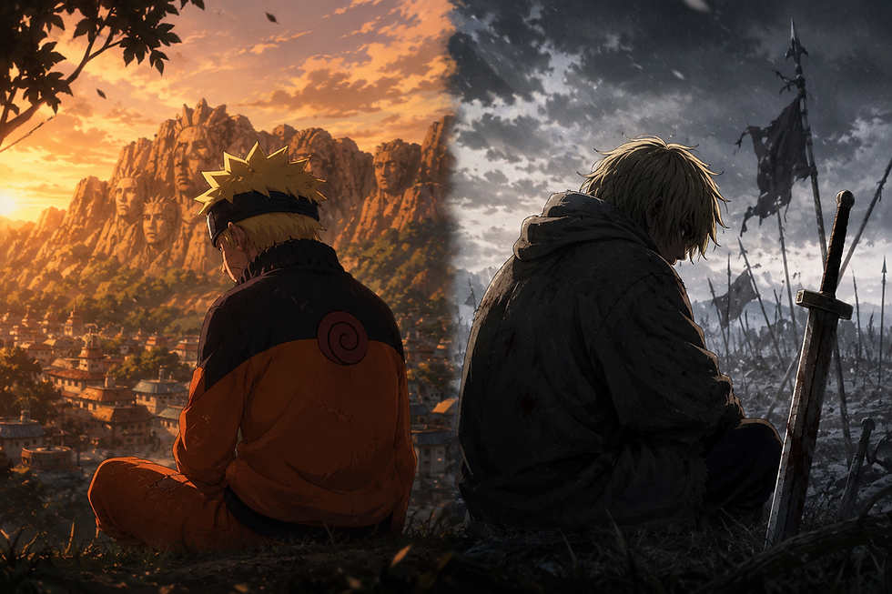 Anime and Mental Health: What Naruto & Vinland Saga teach us