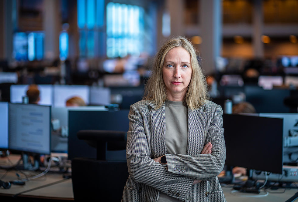 Sjeføkonom Kjersti Haugland i DNB Carnegie vil ikke helt avlyse muligheten for økt rente fra Norges Bank selv om konsumprisindeksen faller. Foto: Ole Berg-Rusten / NTB
