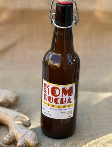 Ginger kombucha 500ml | Unholy Health
