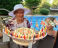 Milestone birthday poolside Celebration_