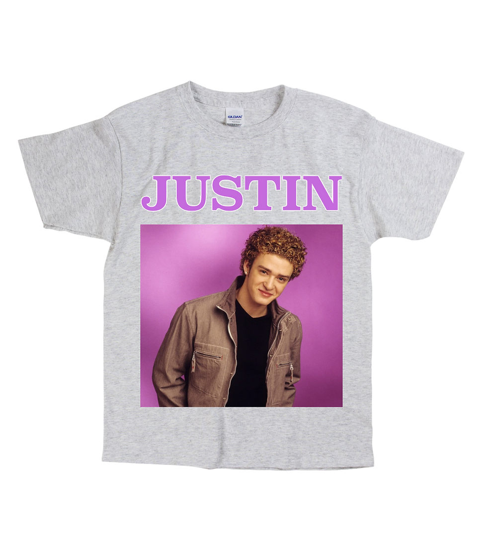 Thumbnail: Young Justin Timberlake Tee - Unisex - Digital Printing