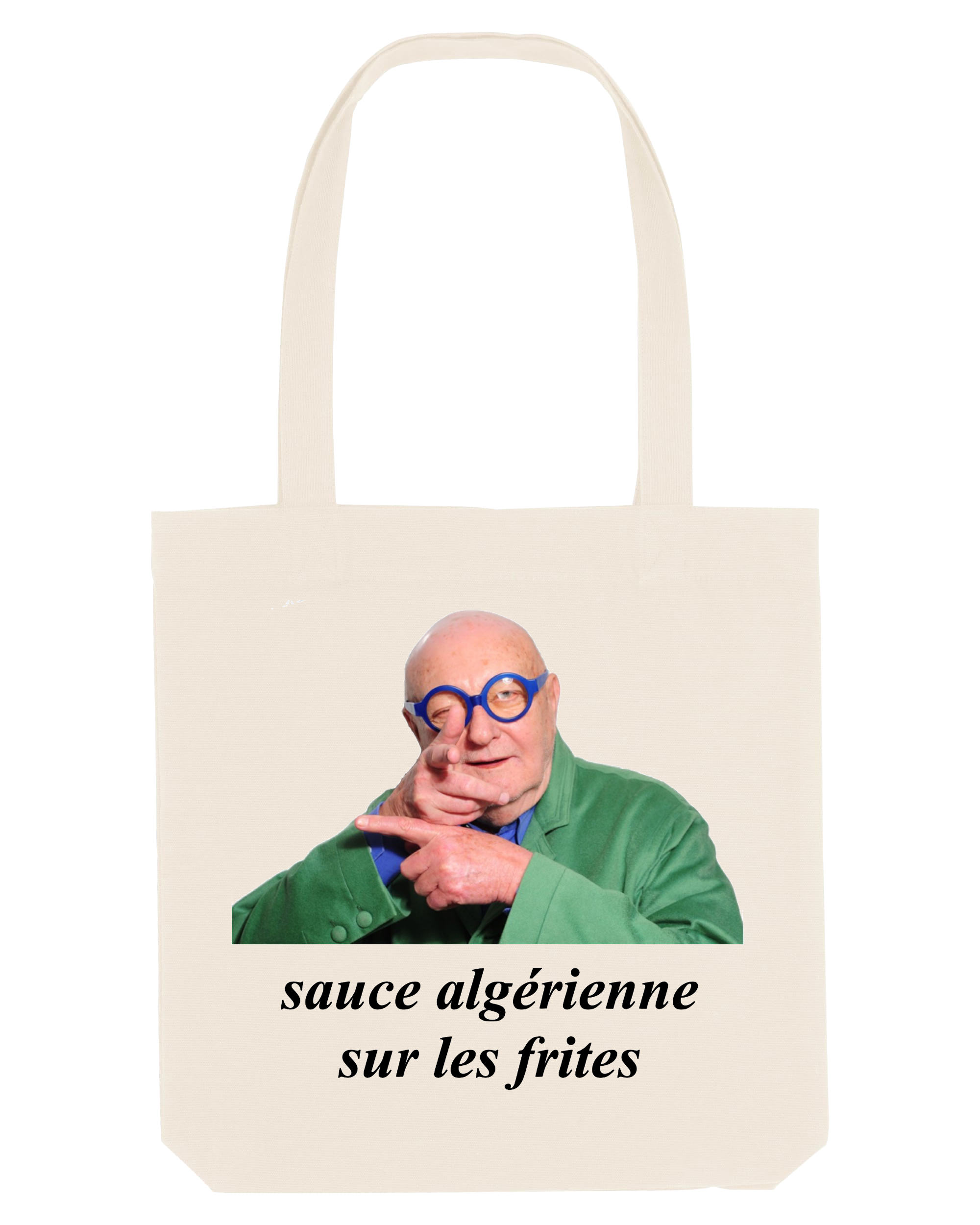Jean-Pierre Coffe, Sauce Algérienne sur les frites - Tote Bag