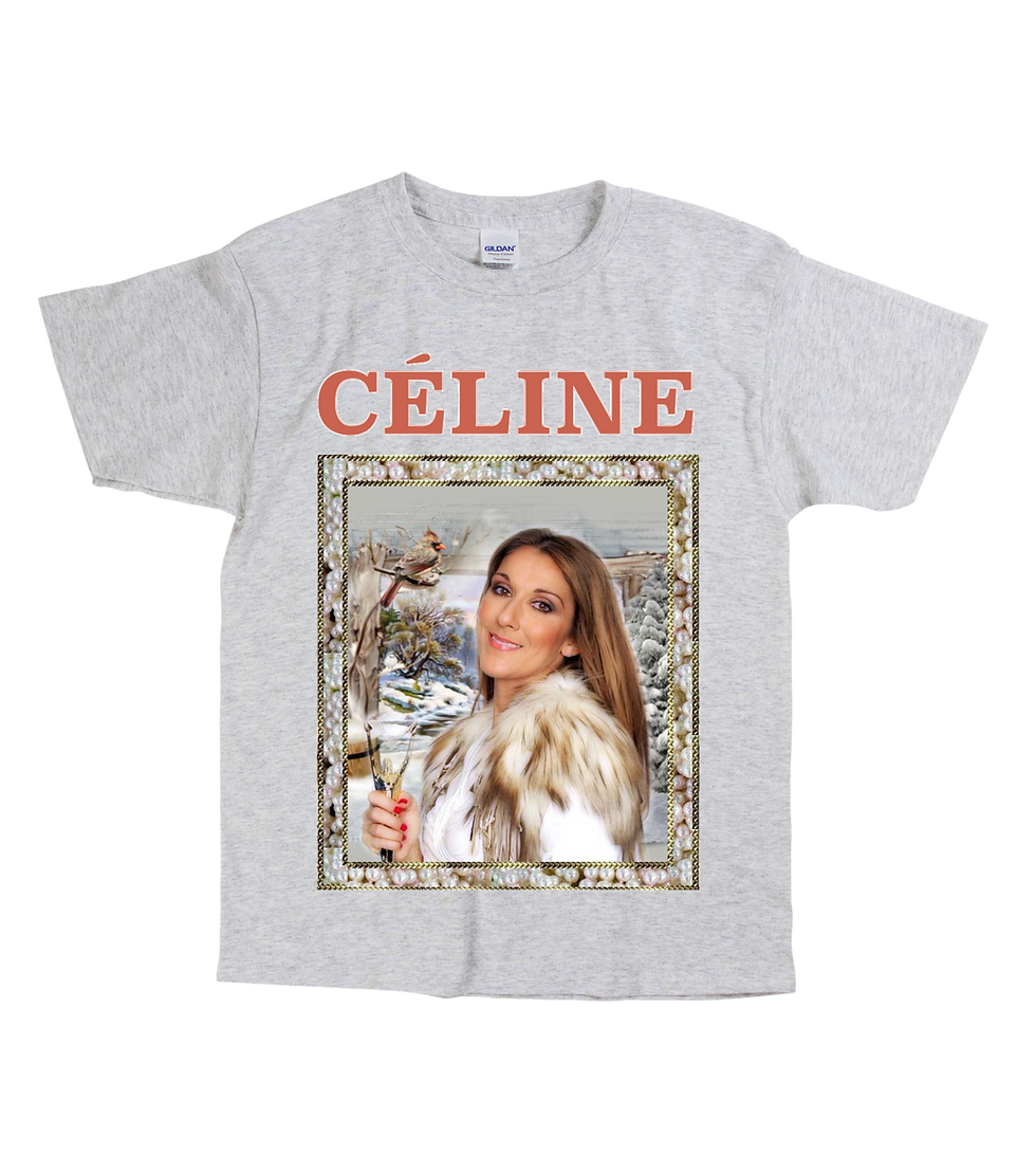 Thumbnail: Céline Dion Tee - Unisex - Digital Printing