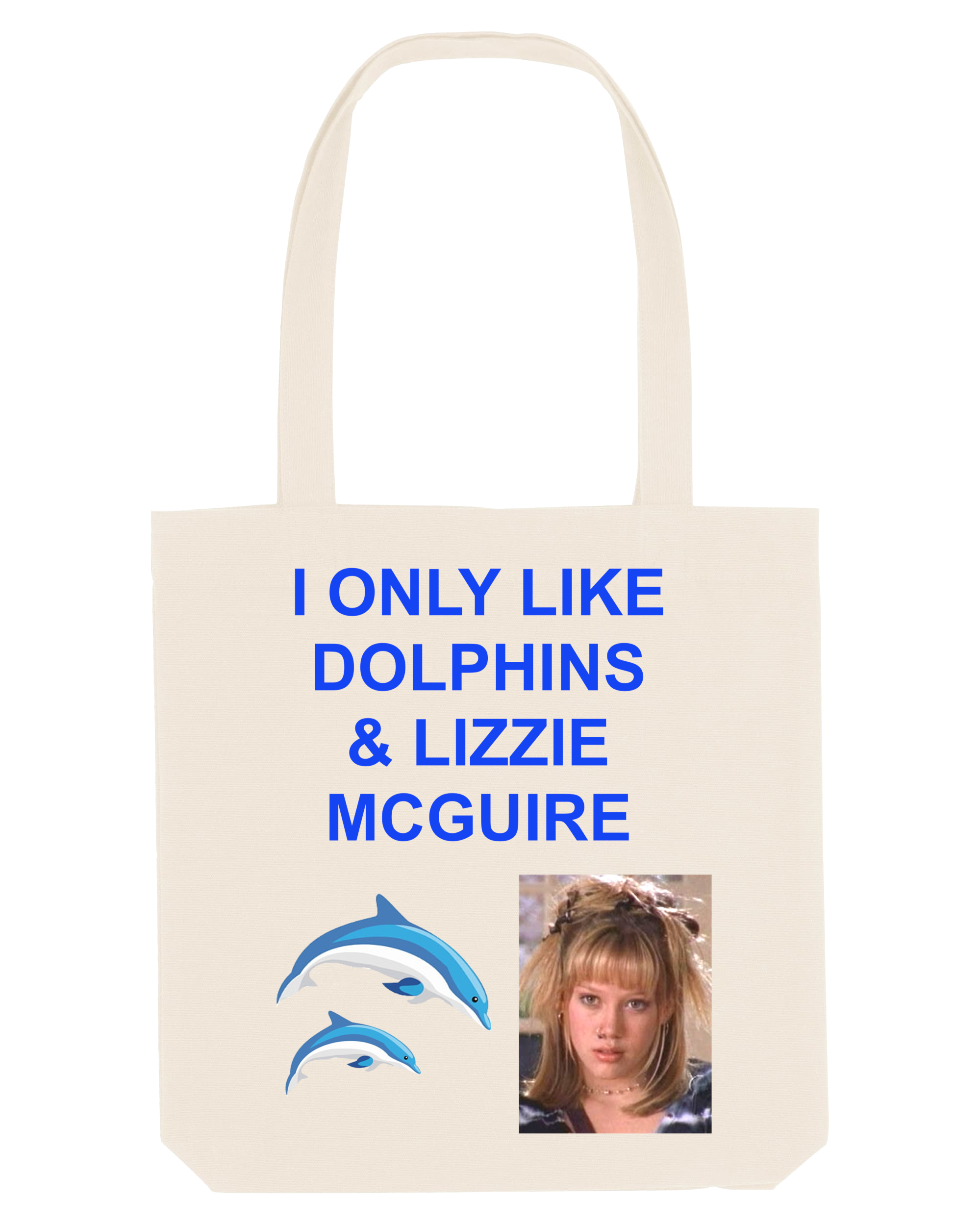 Lizzie Mcguire & Dolphins - Tote Bag