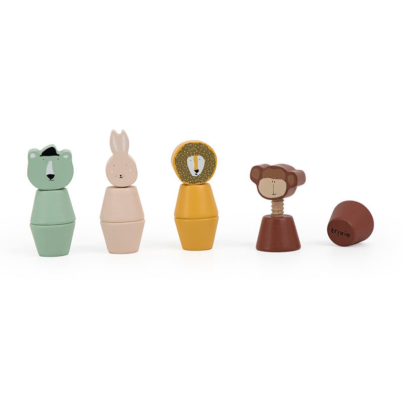 TRIXIE شد الحيوانات الخشبية