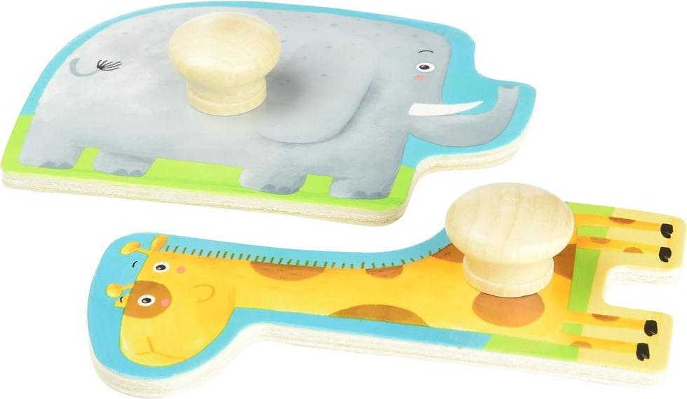 الصورة المصغرة: بازل خشبي - حيوانات الغابة (جيل سنة)