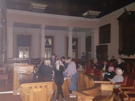 Old Brighton police cells a grateful night Please look at the light on the ceiling and zoom in