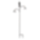 Tall Golden Bee Garden Stake