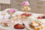 Mackenzie-Childs Sterling Check, Grey and White Checked Three Tier Sweet Stand.