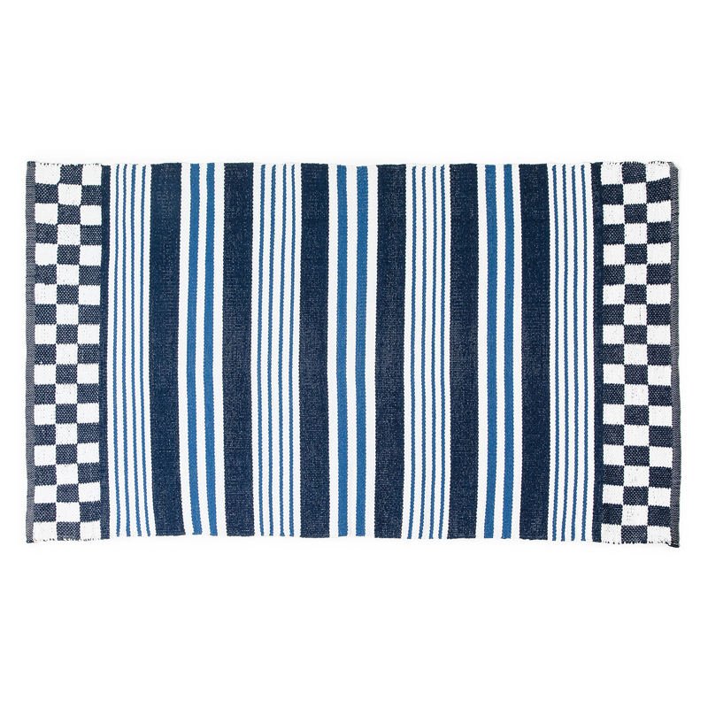 Boathouse Outdoor Striped Rug 3' x 5'