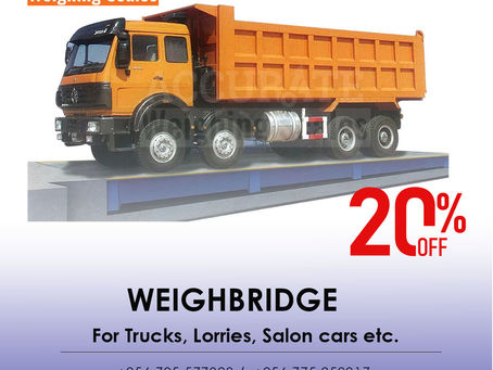 Electronic Weighbridge for weighing vans and containers
