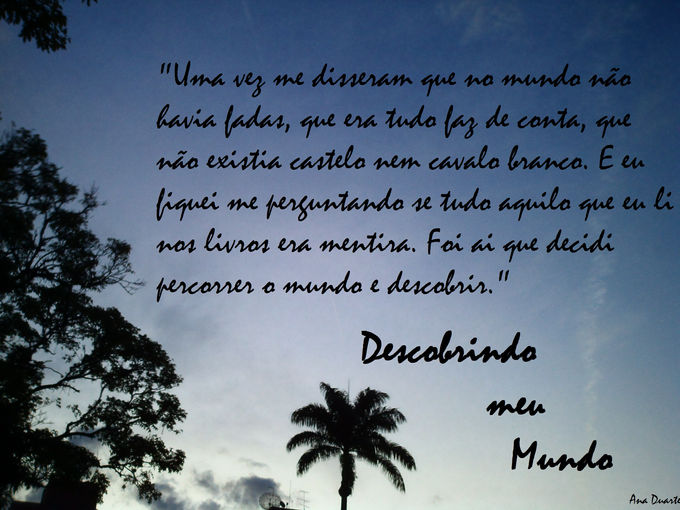 Descobrindo meu Mundo