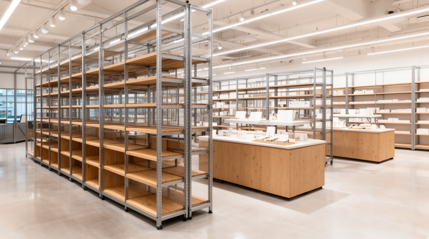 Loja que se reinventa sem obra: sistemas modulares no varejo