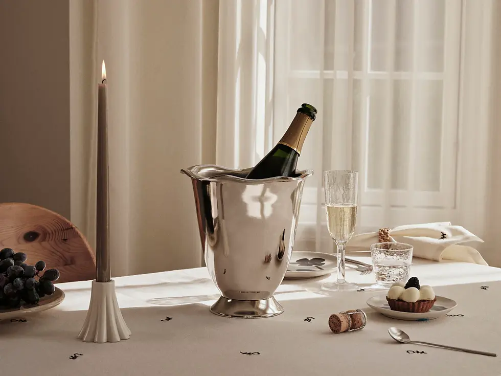 Thumbnail: Hammered Champagne Glass