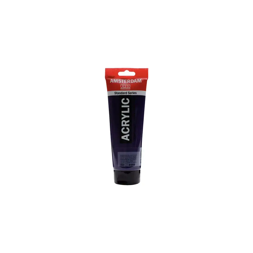 Amsterdam Acrylic 250ml permanent blue violet 568 front view