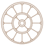 Symbole spirituel de La Mère (Mirra Alfassa), représentant le Yoga Intégral