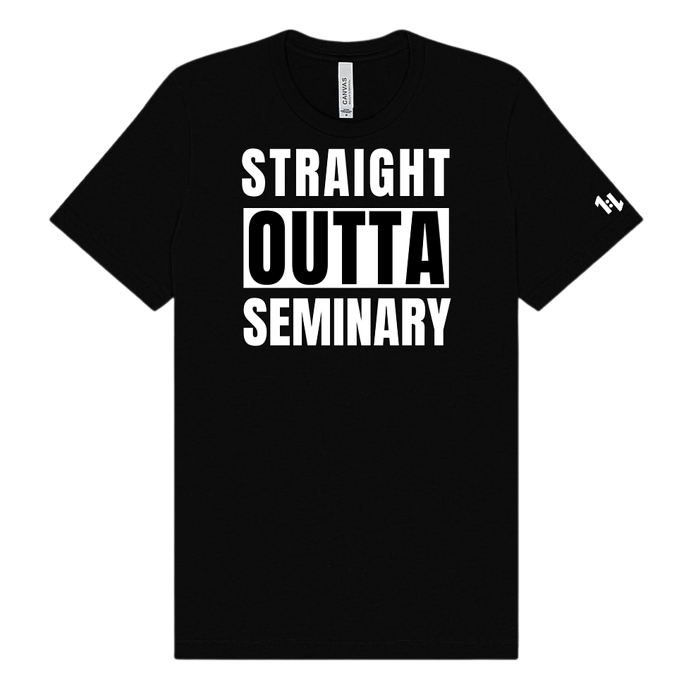 "Straight Outta Seminary" T-Shirt
