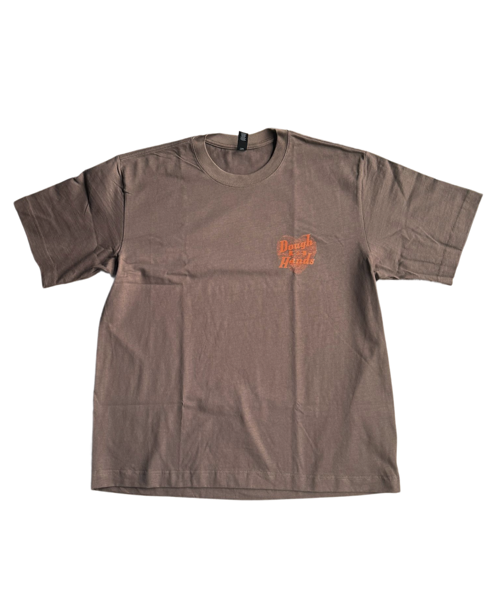 Thumbnail: BROWN AND ORANGE BOXER TEE