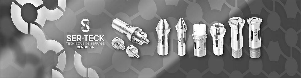 SER-TECK High-End Spannmittel und Führungsbüchsen - Swiss made