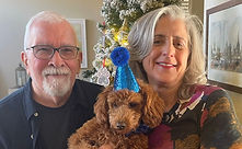 Former leaders Chuck and Anita Saunders at home in California
