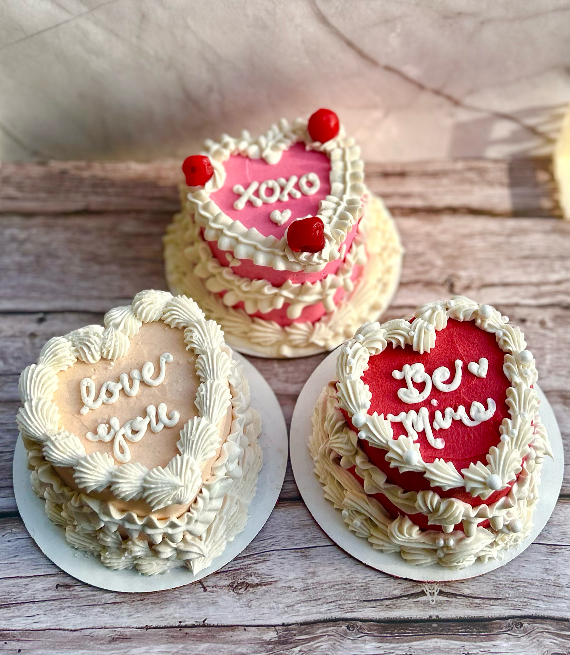 Heart Cake for Two
