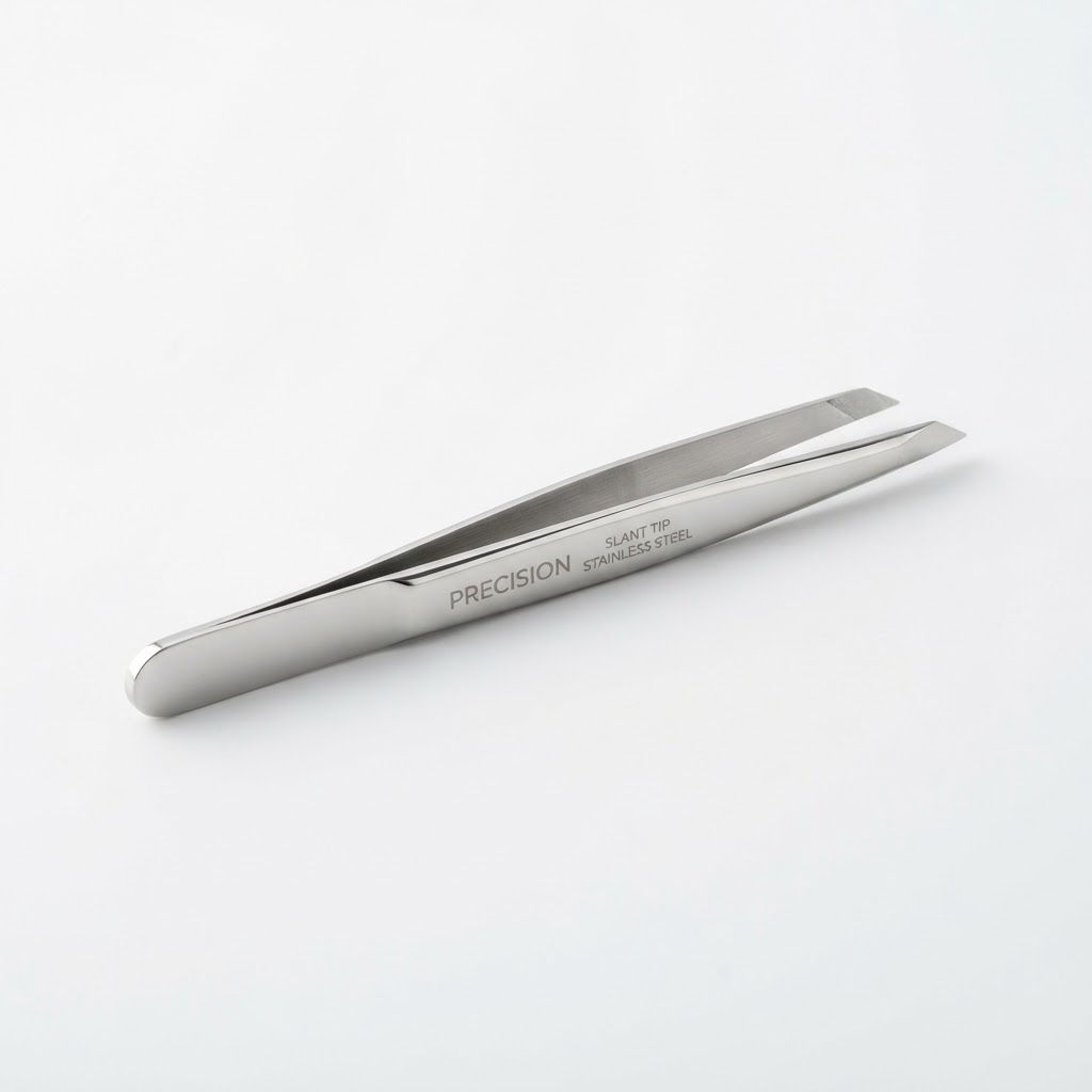 Precision Slant Tweezers Set