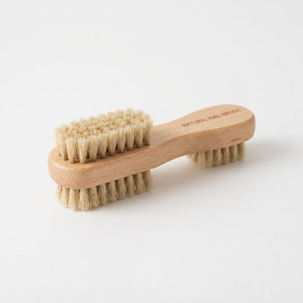 Wooden Double-Sided Nail Brush