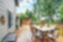 showing deck and house outside