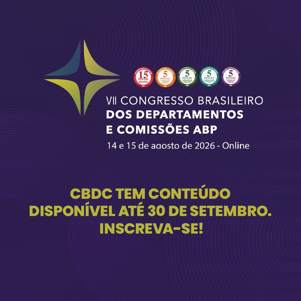 CBDC tem conteúdo disponível até 30 de setembro. Inscreva-se!