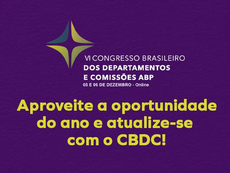 Aproveite a oportunidade do ano e atualize-se com o CBDC!