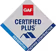 GAF Certified PLUS Roofing Contractor