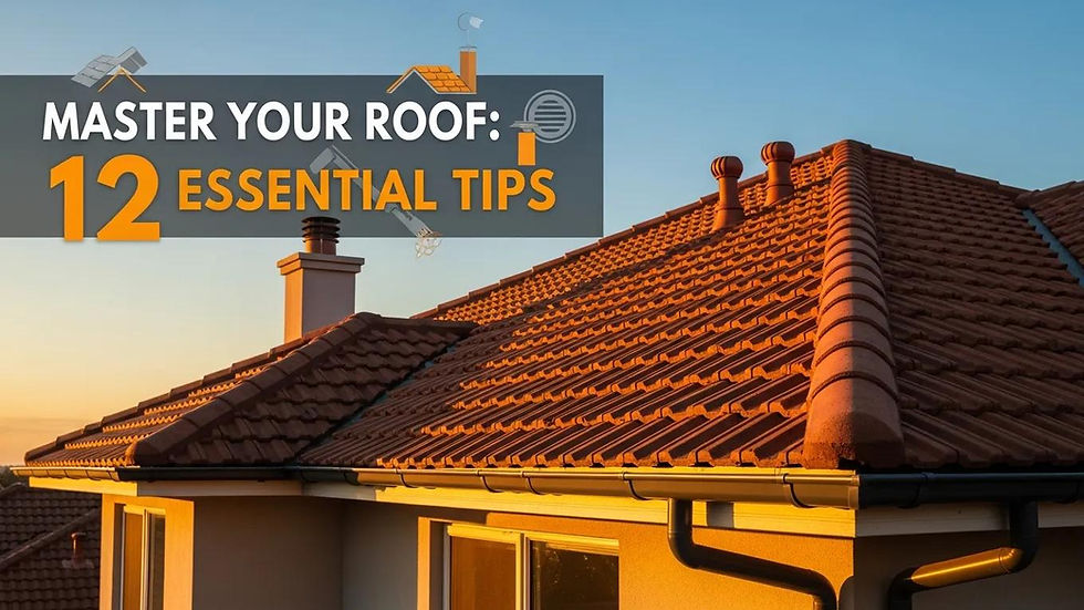 The Complete Guide to Roof Maintenance: 12 Essential Tips to Extend Your Roof's Lifespan