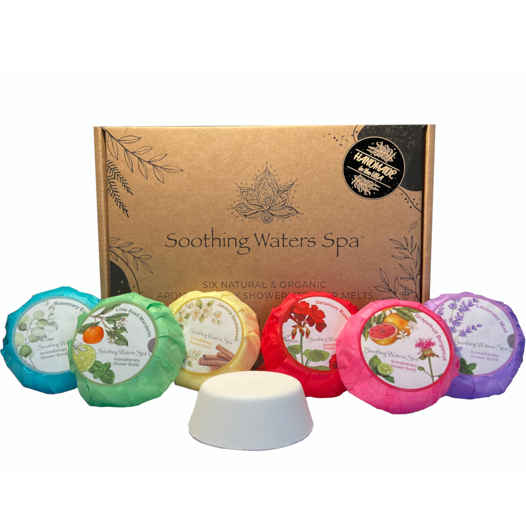 Soothing Waters Spa Aromatherapy Shower Steamers