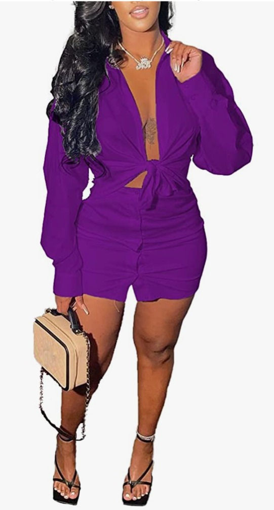 OUTFIT FOR DATE NIGHT | Sexy Blazer Skirt Set