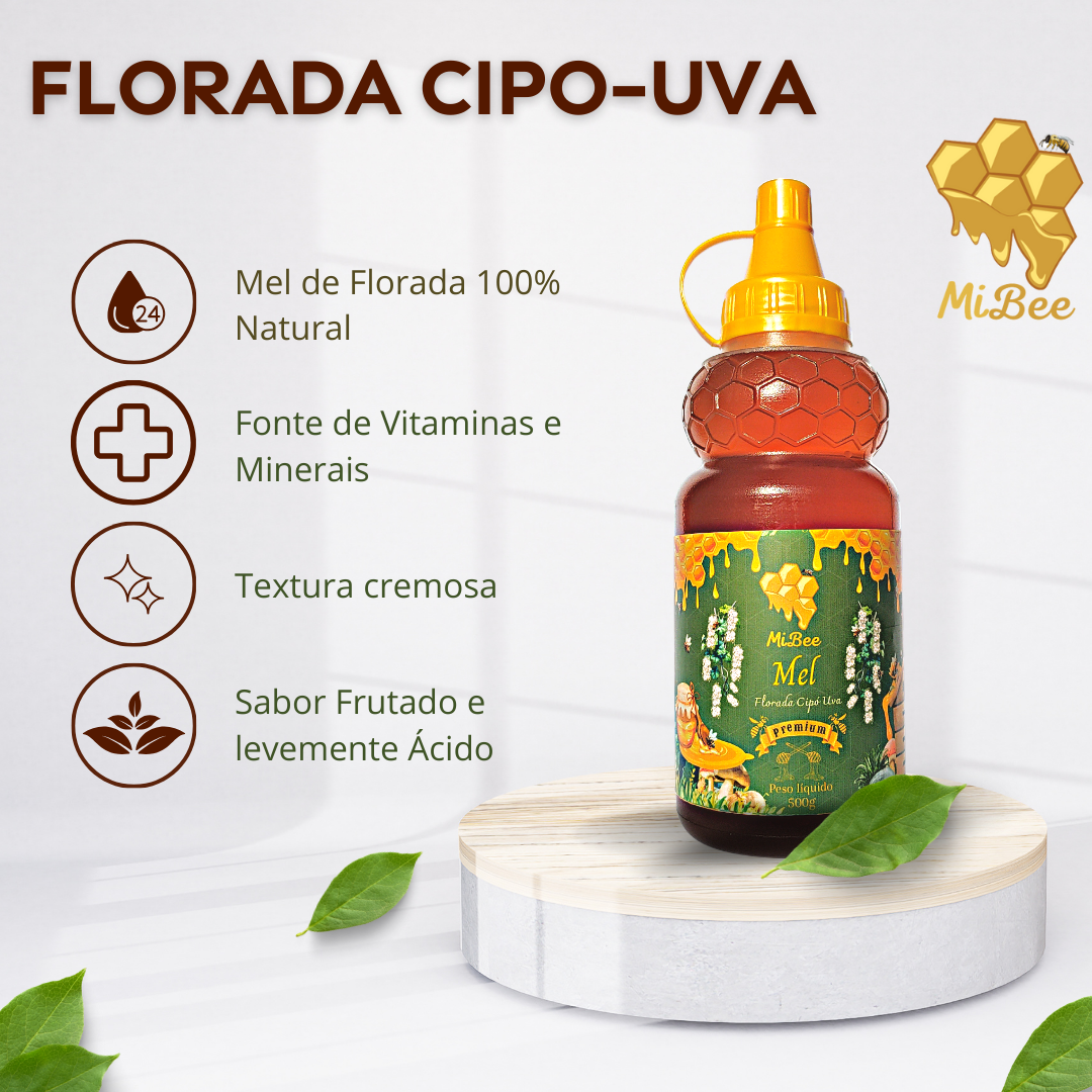 Mel - Florada Cipó-Uva 500g