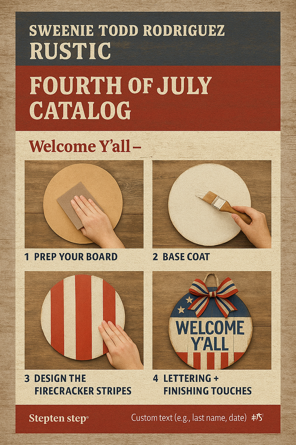Thumbnail: Rustic Fourth of July 