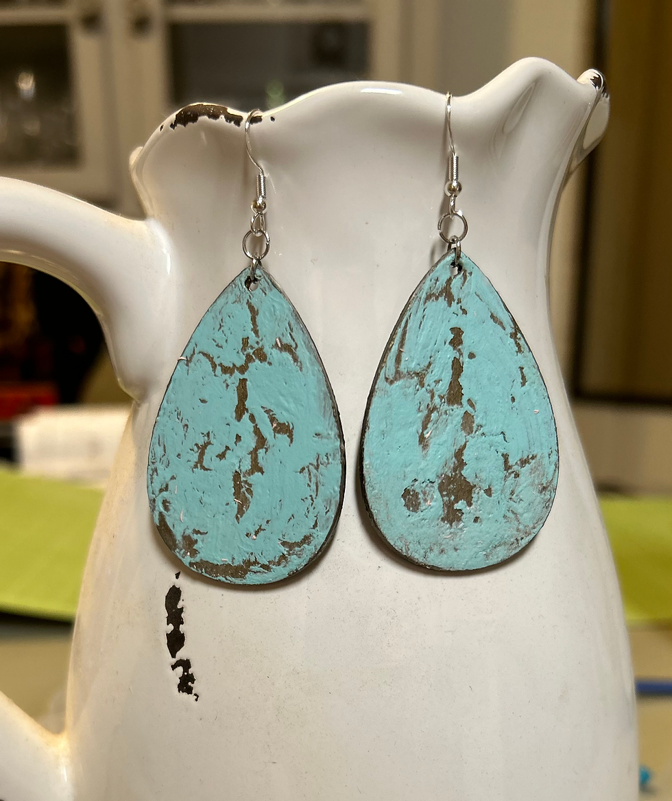 Thumbnail: Wood earrings 