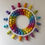 Thumbnail: 27cm Bright Rainbow Sunshine Wall Hanging