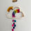Thumbnail: Natural Bright Rainbow Cloud Wall Hanging - 25cm